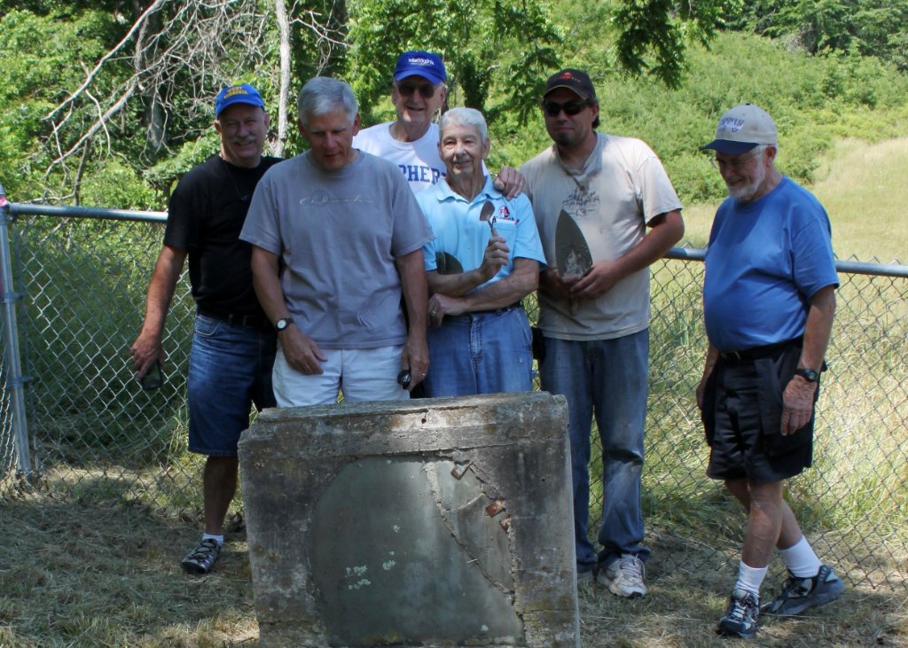 Group at Cemetery, 2013