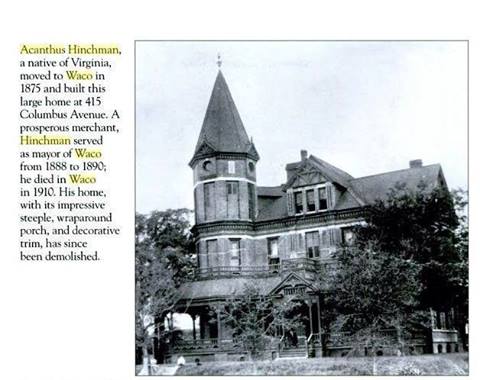 Home of Acanthus Hinchman (submitted by Paul Hinchman)