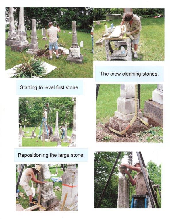 Hinchman Cemetery Renovations, 2014 (Sheet 2)