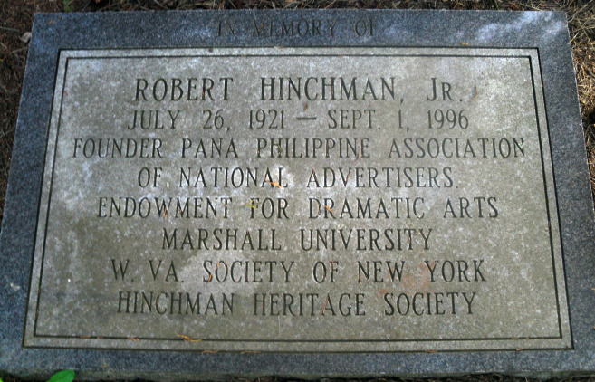 Robert Hinchman Jr. Memorial Marker