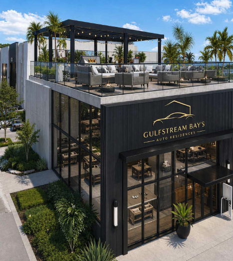 Gulfstream Bays clubhouse daytime