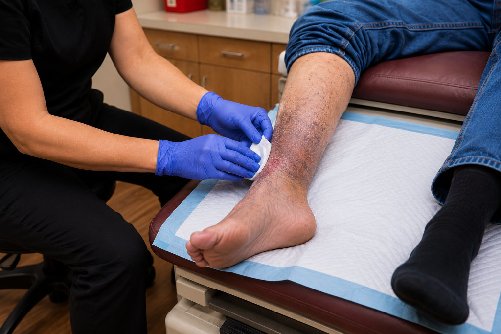 Venous Ulcers treatment at Hill Country Wound Care — San Antonio