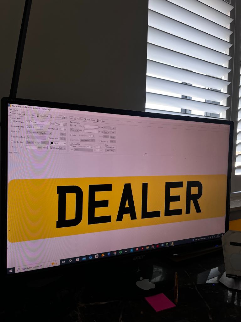 Dealership & Trade Plates