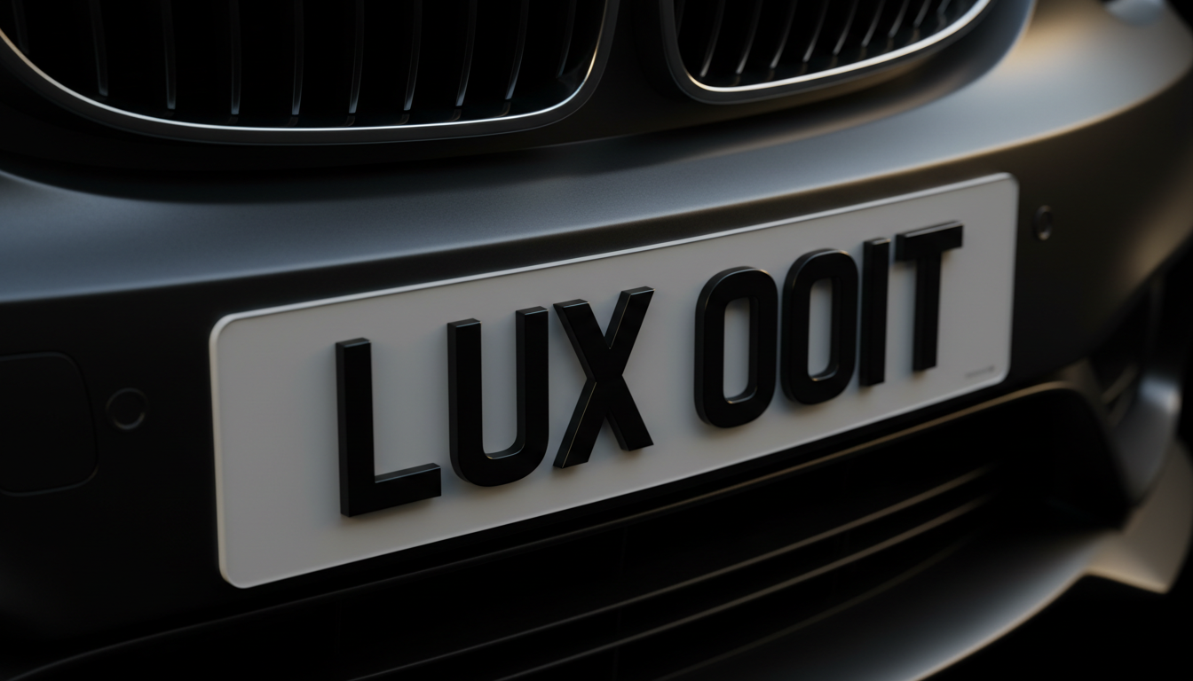 Premium DVLA-compliant number plates by Ako Plates