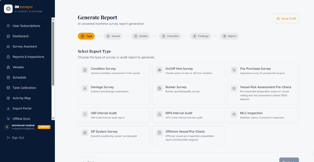 iMSurveyor desktop view