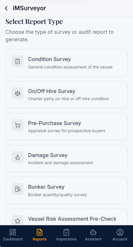 iMSurveyor mobile view