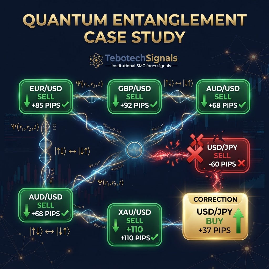 The Complete Quantum Computing Sweep: How TebotechSignals Applied 7 Quantum Principles to Forex Trading, Signals, and Conversion