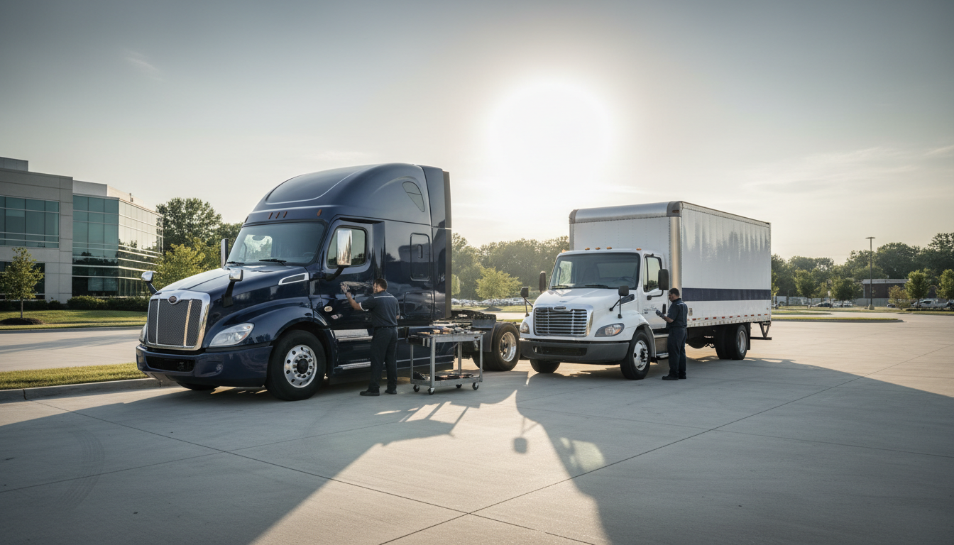 Fleet truck maintenance