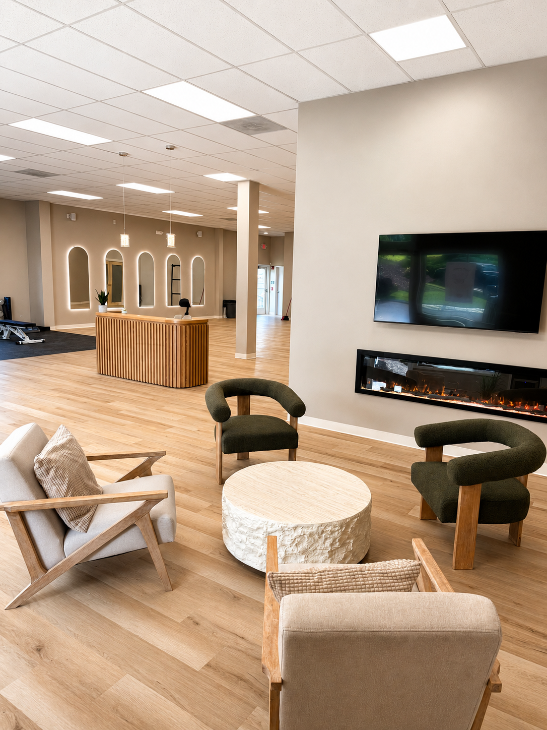 Monarch Physical Therapy lobby and reception area