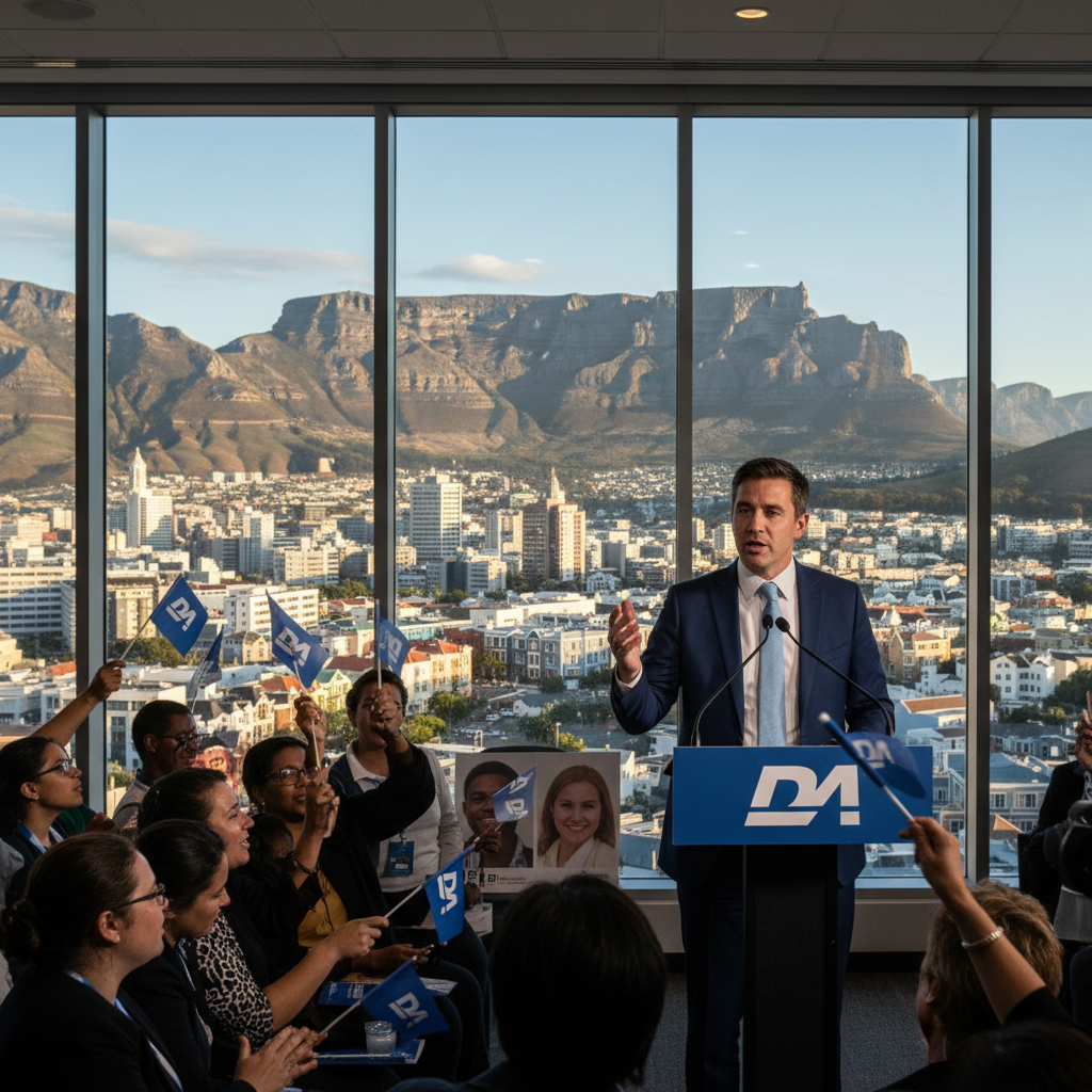 Geordin Hill-Lewis Takes Helm of DA: A New Chapter for Cape Town and Beyond