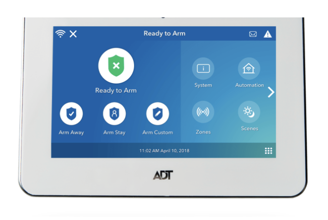 ADT Command Touchscreen Panel