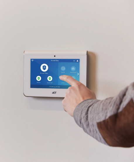 ADT Command Panel touchscreen keypad