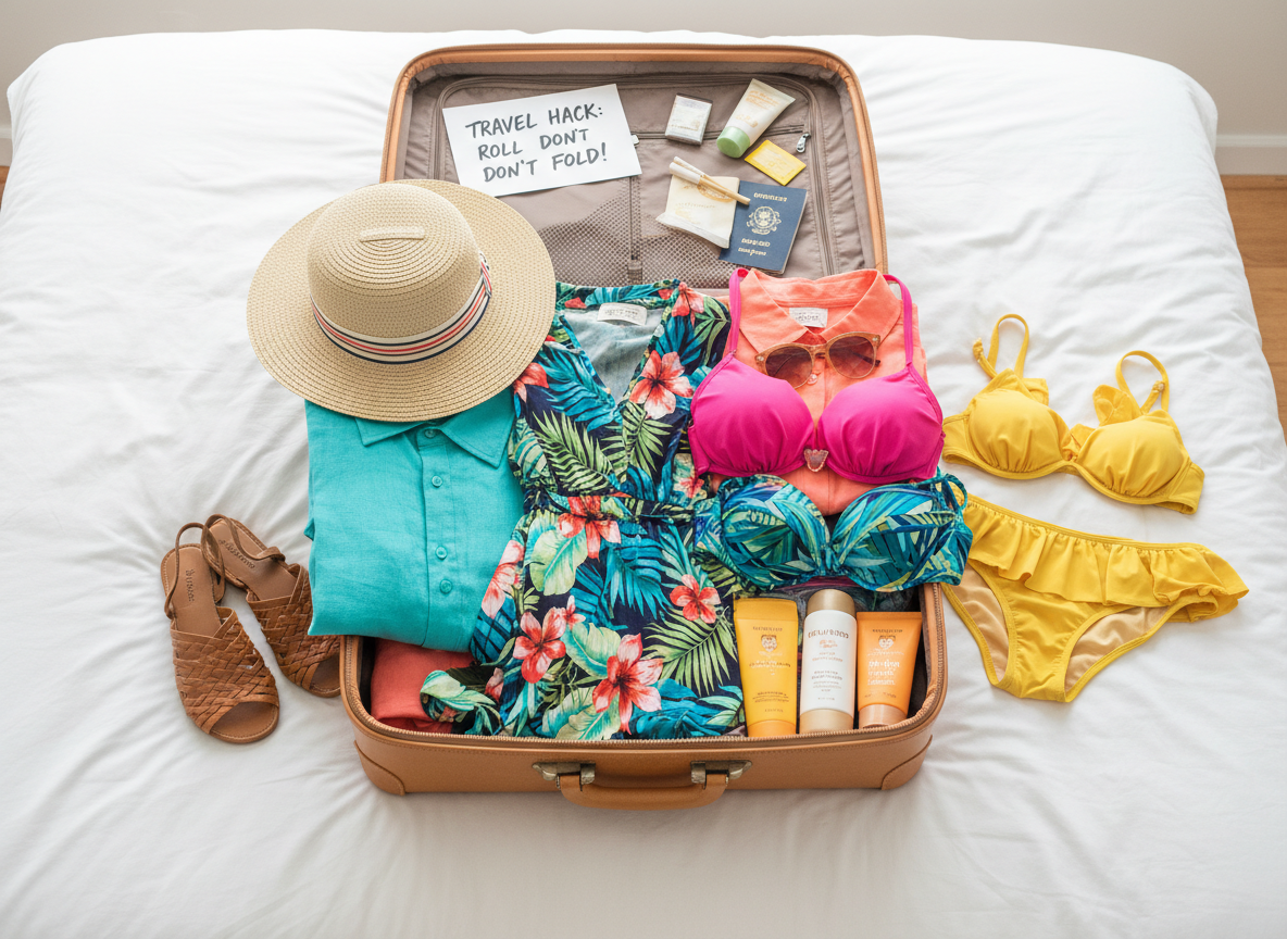 How to Pack for a Tropical Vacation