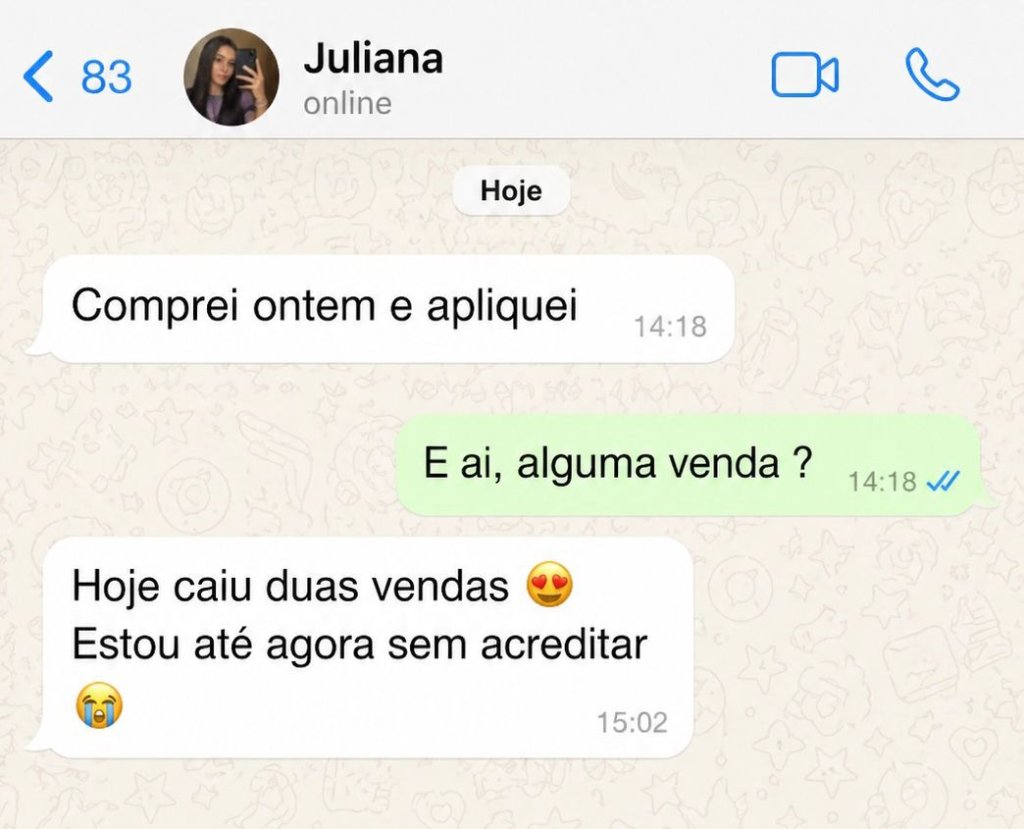 Resultado de aluno aplicando o método