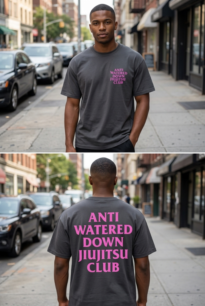 Anti Watered Down Jiujitsu Club Tee