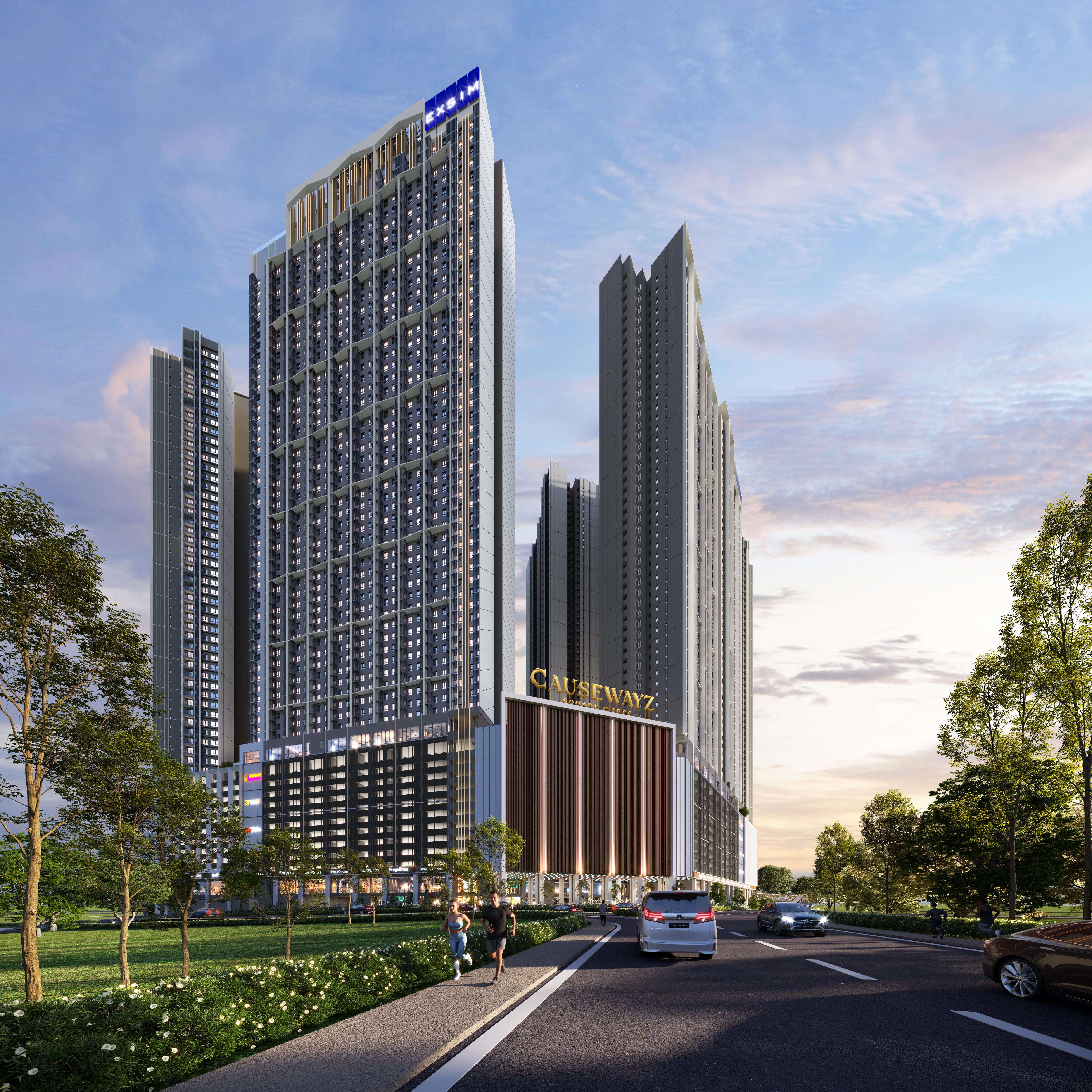 Causewayz Square — Full Development View