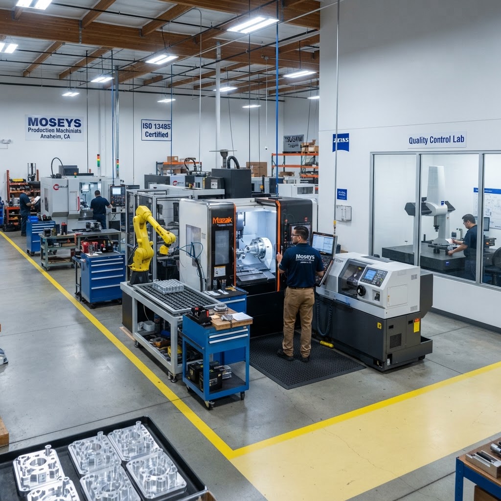 Inside Moseys Production Machinists: A medical device precision machining Built on Precision and Pride