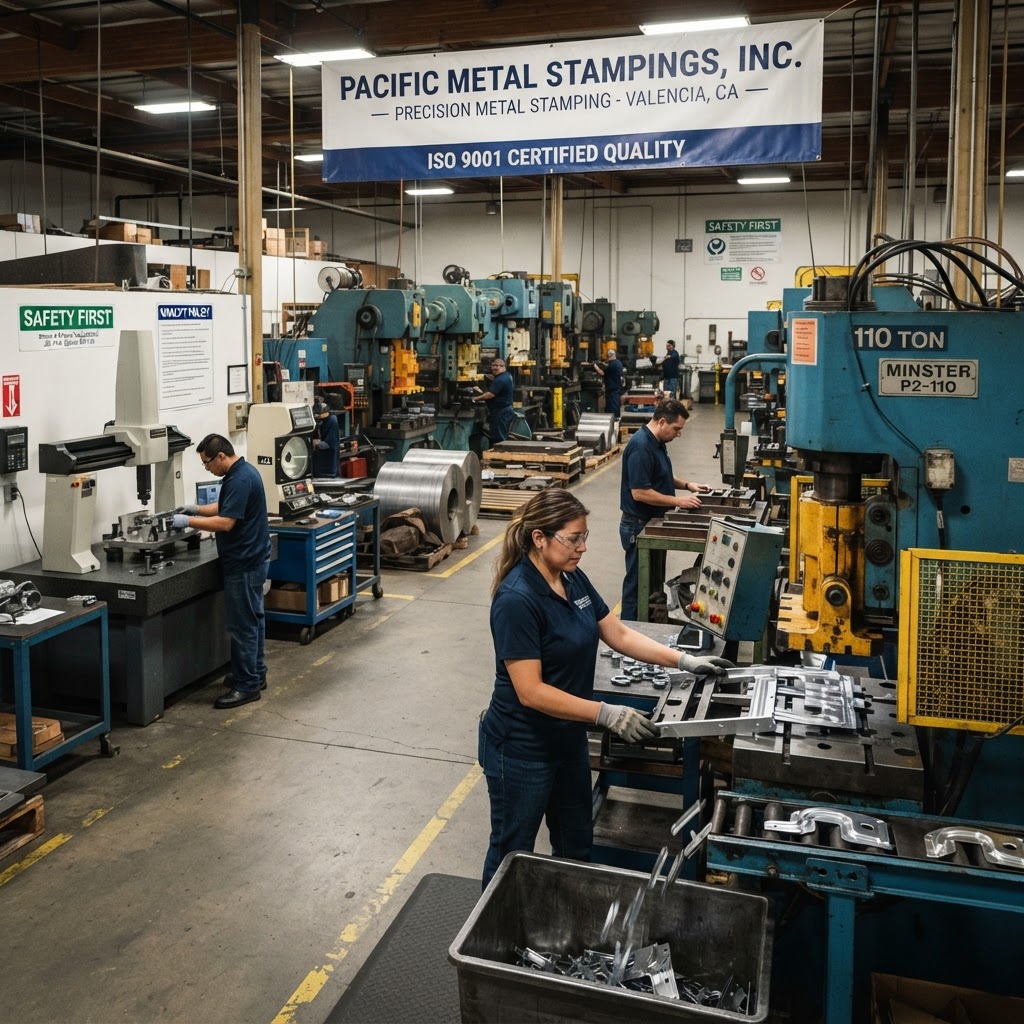 Inside Pacific Metal Stampings, Inc.: A metal stamping and forming Shop Built on Precision and Pride