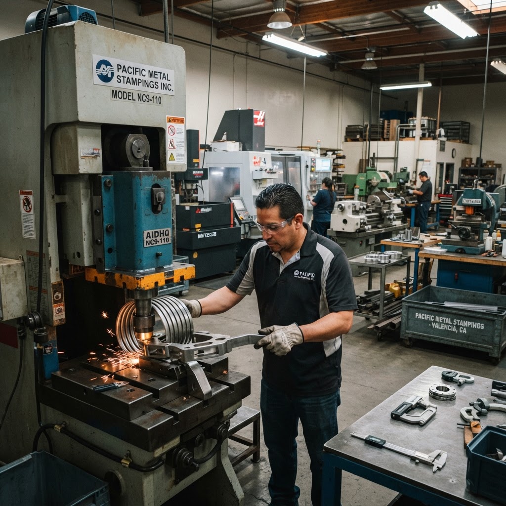 Inside Pacific Metal Stampings, Inc.: A metal stamping and forming Shop Built on Precision and Pride