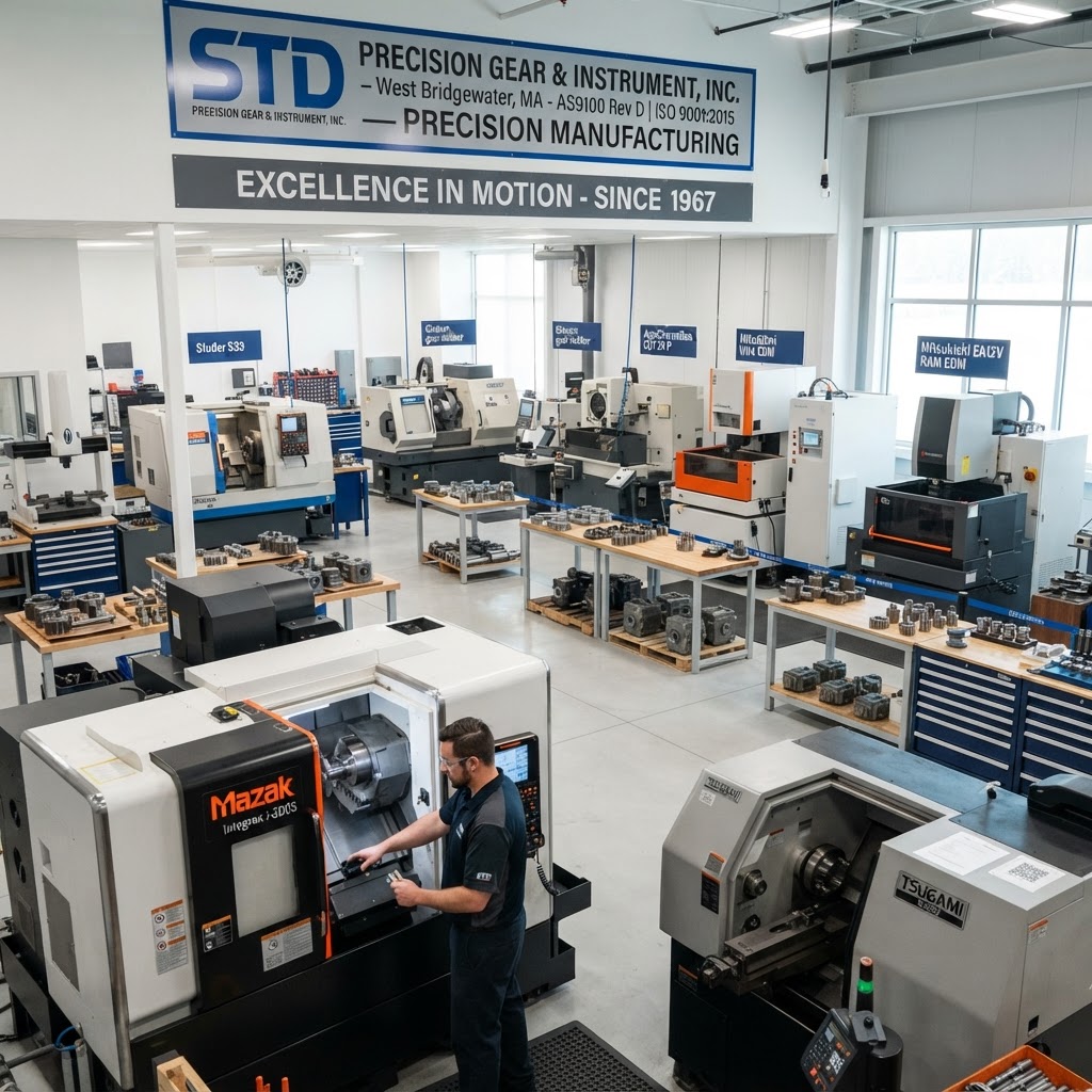 Inside STD Precision Gear & Instrument, Inc.: A gear and gearbox Manufacturer Built on Precision and Pride