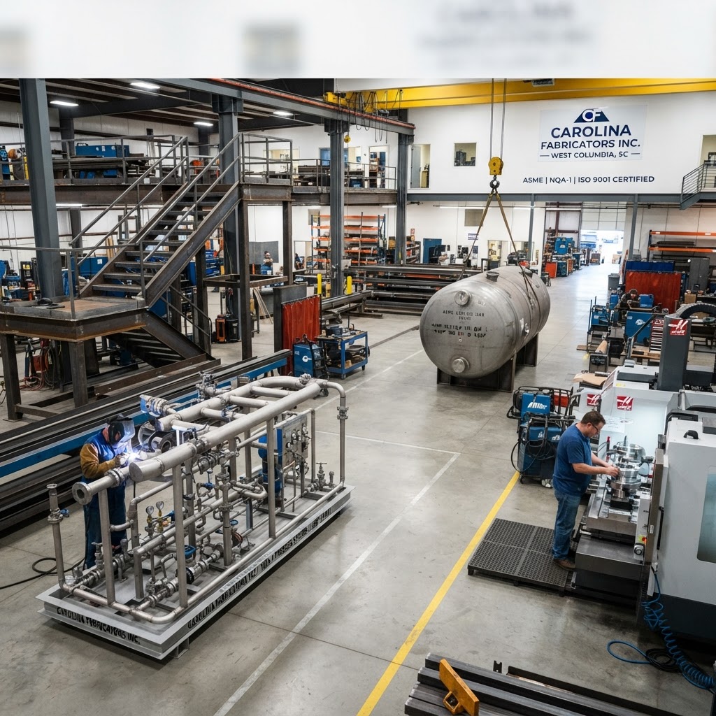 Inside Carolina Fabricators Inc.: A custom welding and fabrication Shop Built on Precision and Pride