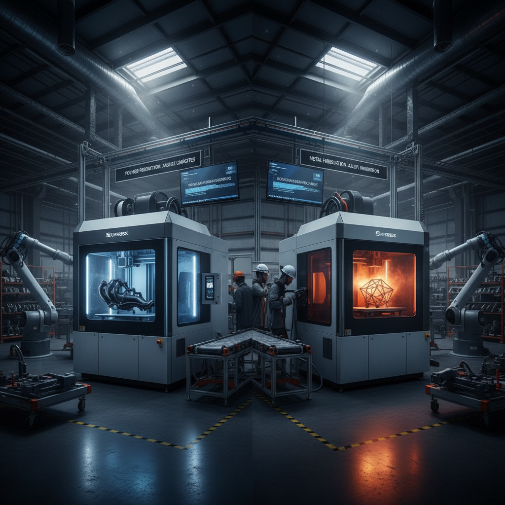 Polymer vs. Metal 3D Printing: Choosing the Right Process for Production