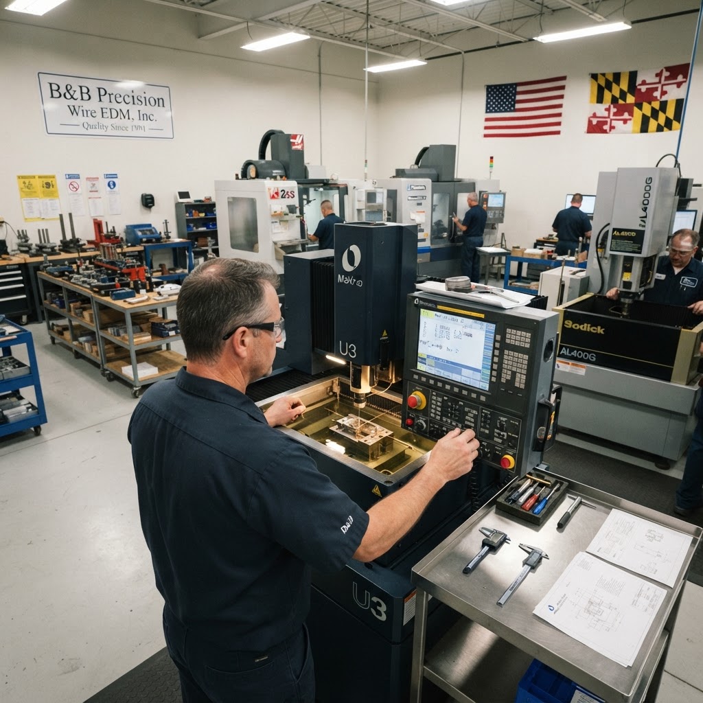 Inside B&B Precision Wire EDM, Inc.: A wire EDM precision Shop Built on Precision and Pride