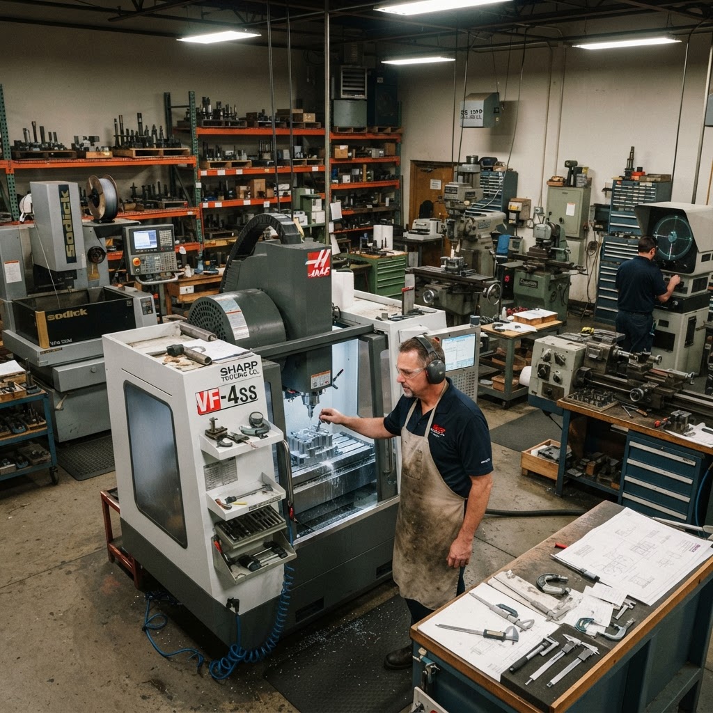 Inside Sharp Tooling Co.: A prototype machining and rapid tooling Shop Built on Precision and Pride