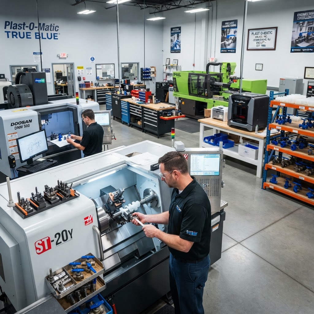 Inside Plast-O-Matic Valves, Inc.: A pump and valve manufacturing Shop Built on Precision and Pride