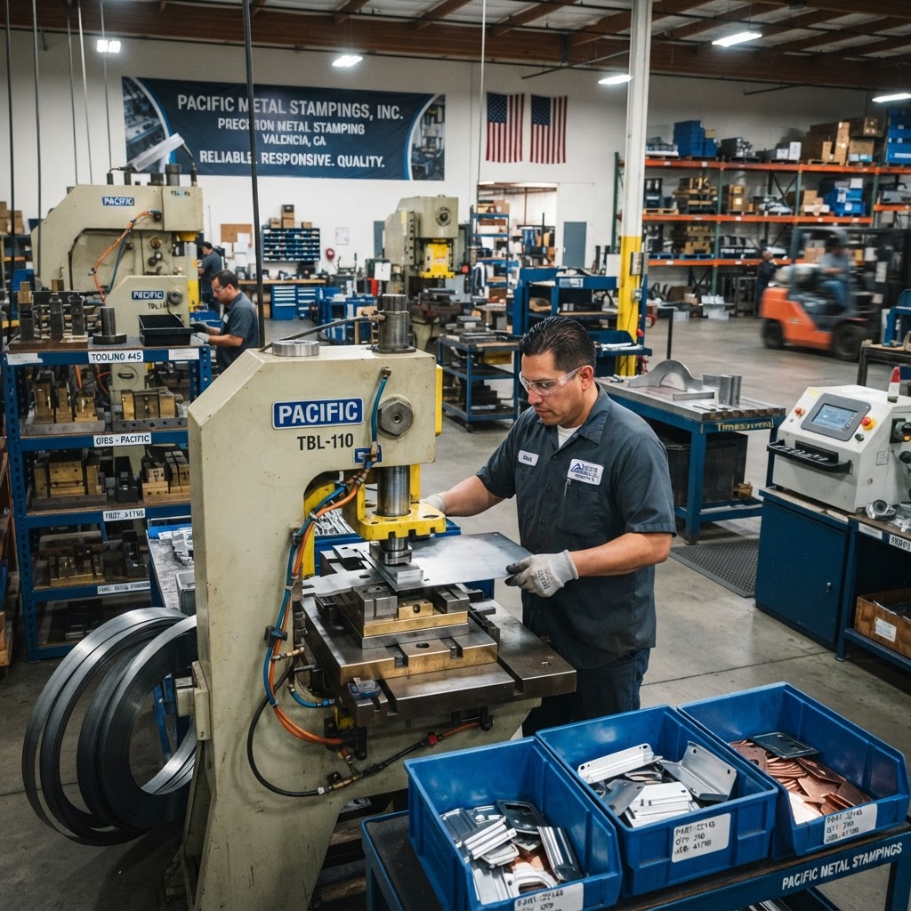 Inside Pacific Metal Stampings, Inc.: A metal stamping and forming Shop Built on Precision and Pride