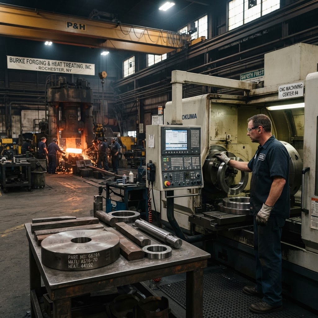 Inside Burke Forging & Heat Treating, Inc.: A forging and heat treatment Shop Built on Precision and Pride