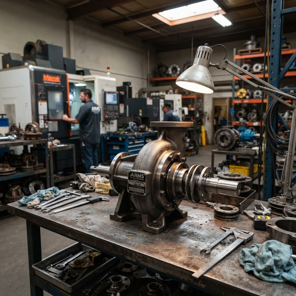 Inside ARMS Pumps & Repairs: A pump and valve manufacturing Shop Built on Precision and Pride