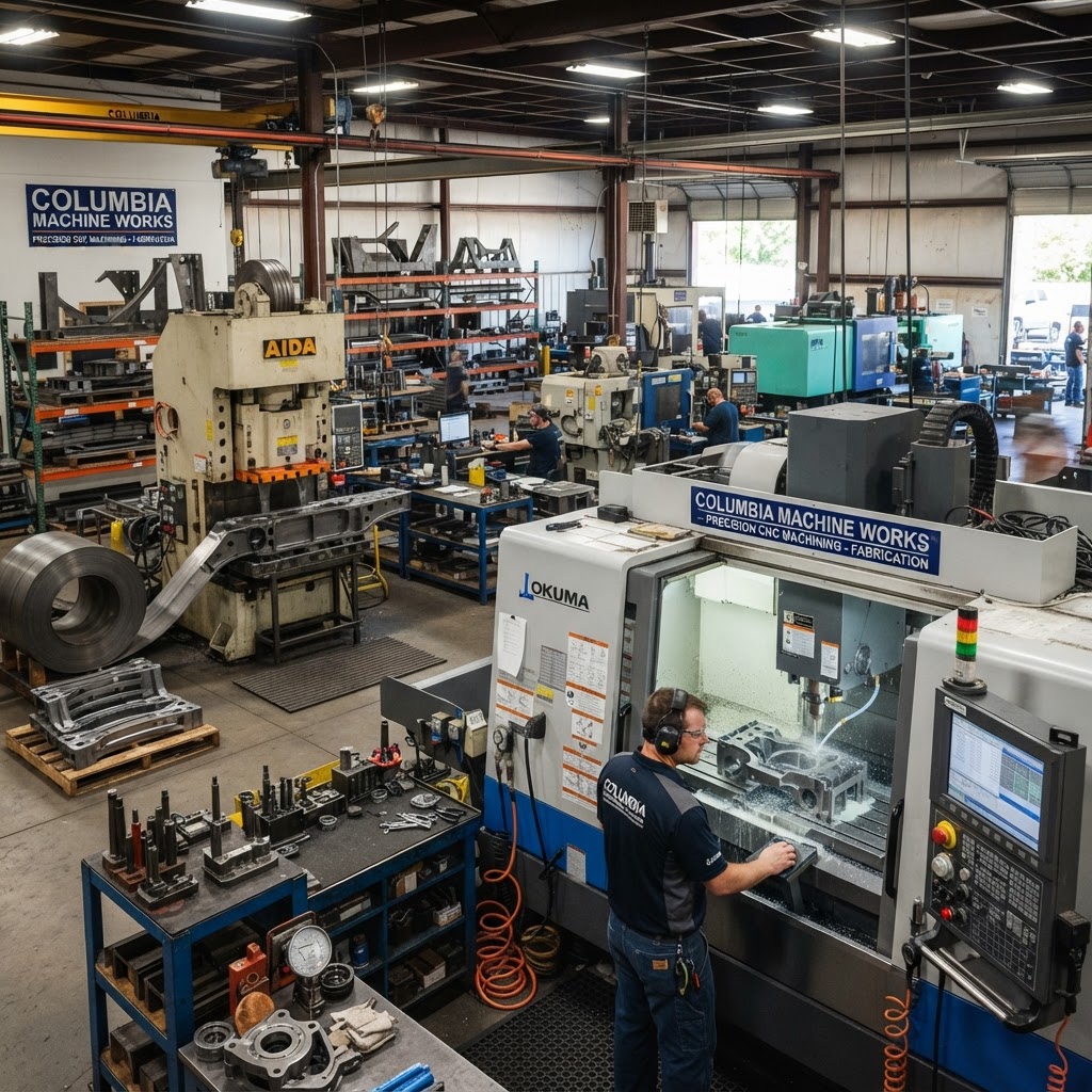 Inside Columbia Machine Works: A CNC precision machining job Shop Built on Precision and Pride