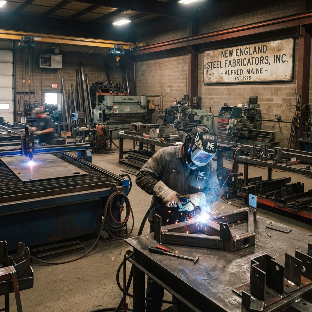 Inside New England Steel Fabricators, Inc.: A sheet metal fabrication Shop Built on Precision and Pride