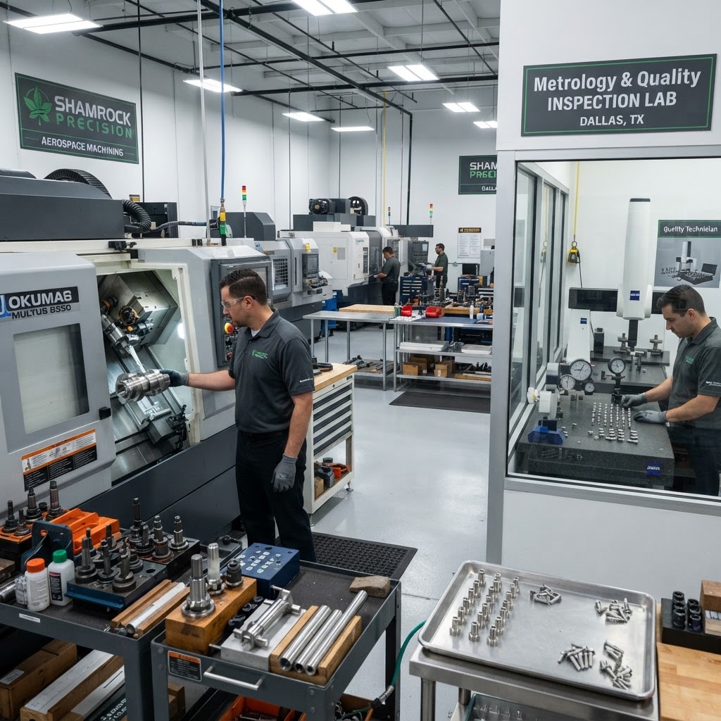 Inside Shamrock Precision: A aerospace machining job Shop Built on Precision and Pride