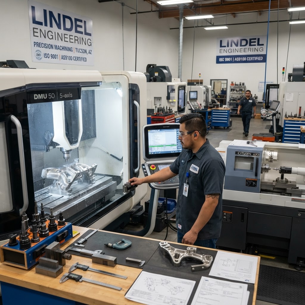 Inside Lindel Engineering: A CNC precision machining job Shop Built on Precision and Pride