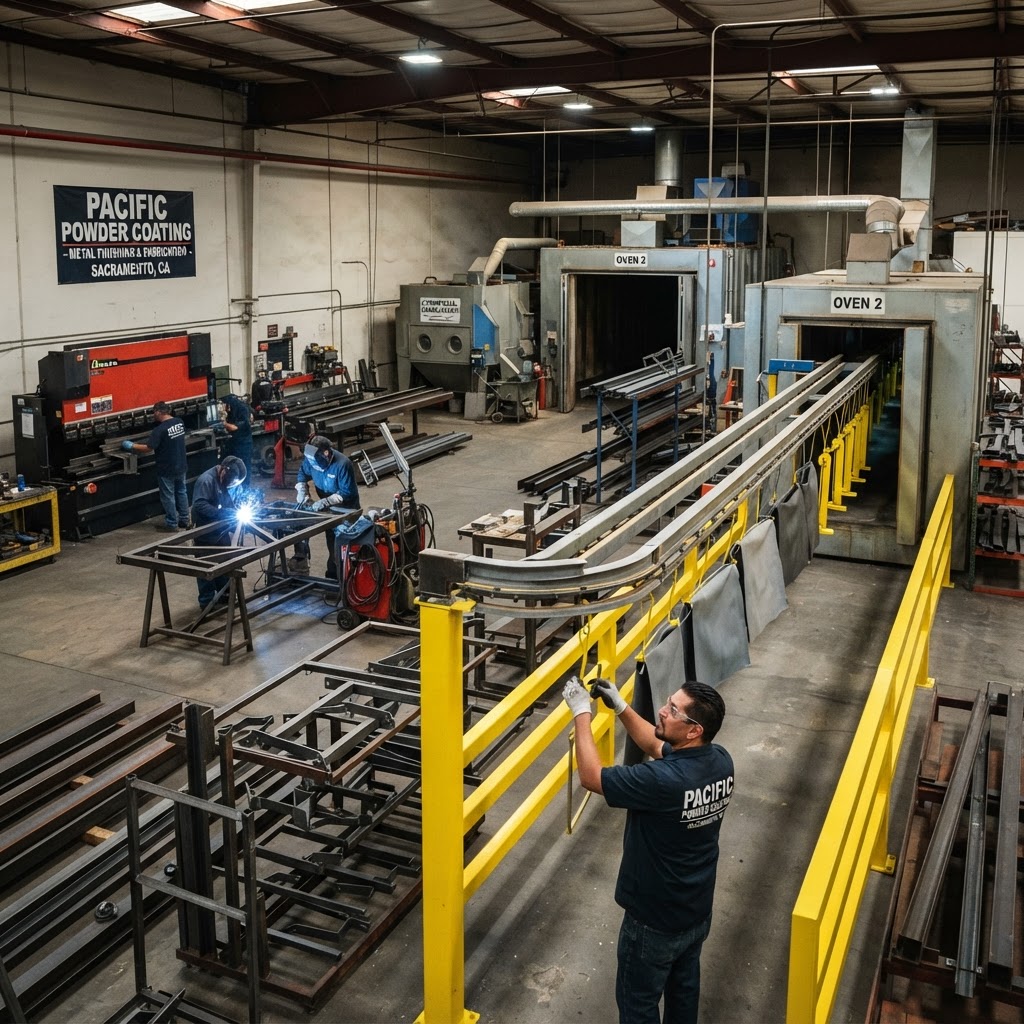 Inside Pacific Powder Coating: A powder coating and metal finishing Shop Built on Precision and Pride