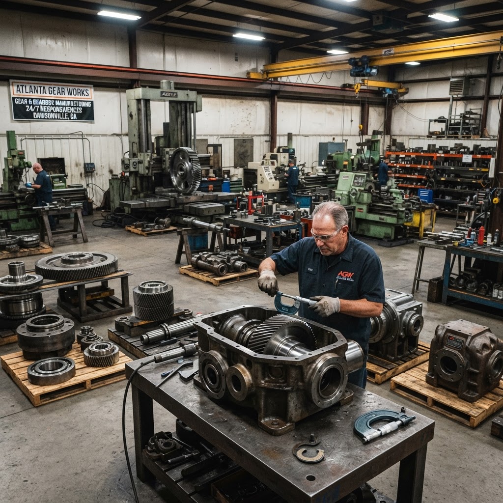 Inside Atlanta Gear Works: A gear and gearbox Manufacturer Built on Precision and Pride