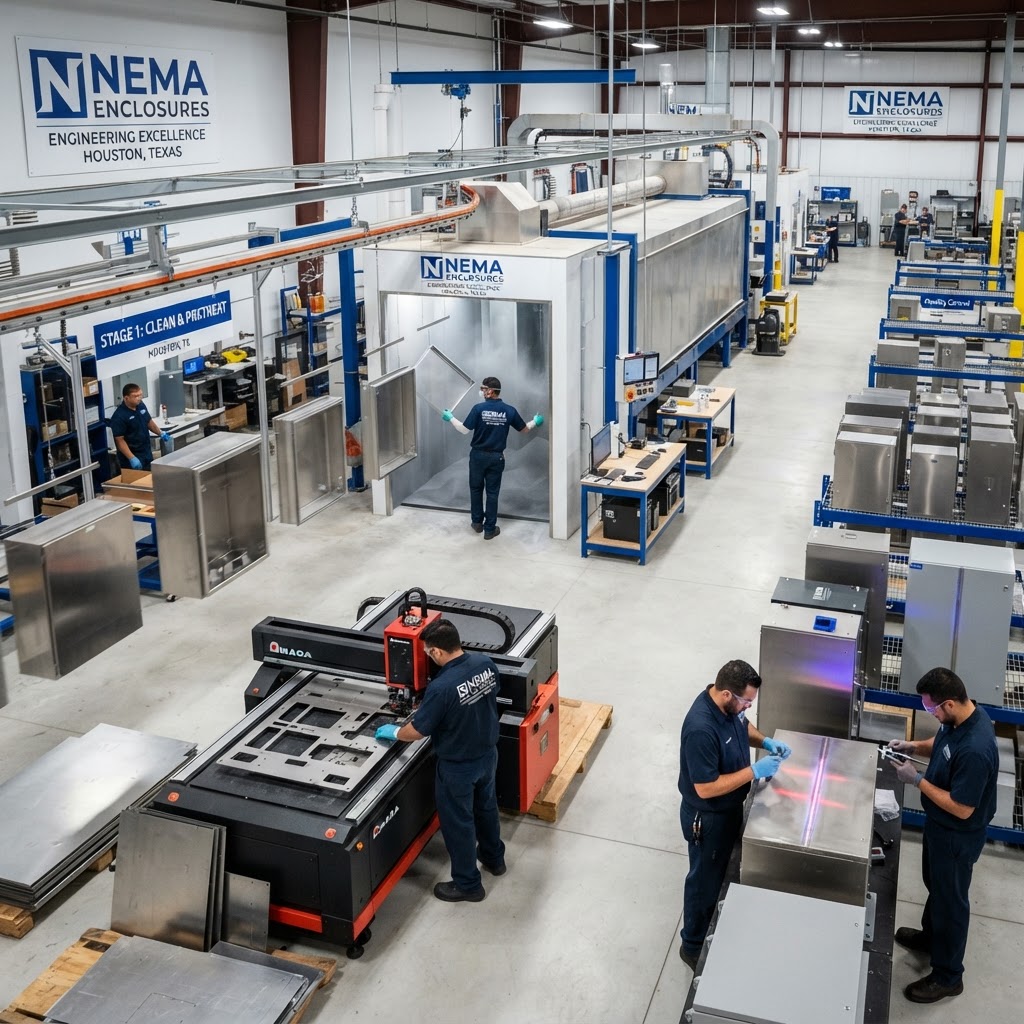 Inside Nema Enclosures: A custom electronics enclosure fabricator Built on Precision and Pride