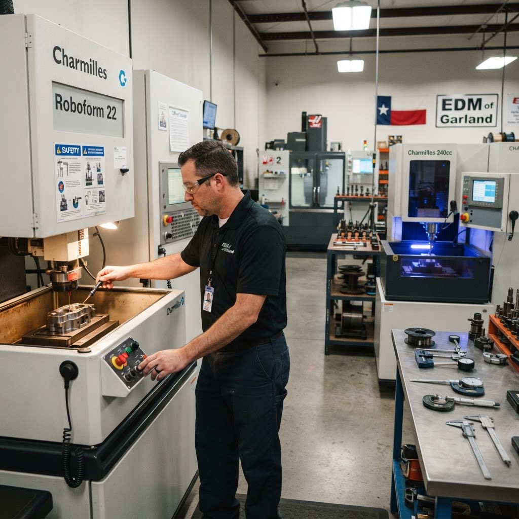 Inside EDM of Garland: A wire EDM precision Shop Built on Precision and Pride