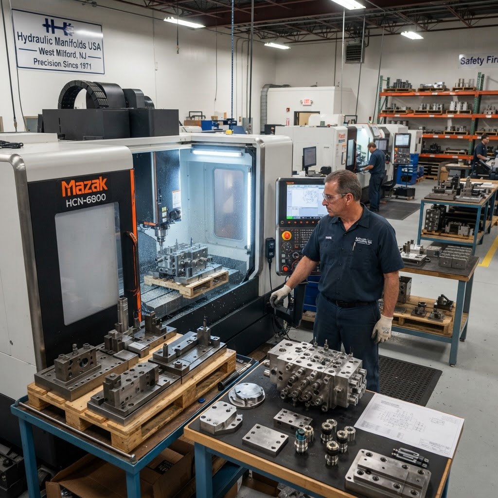 Inside Hydraulic Manifolds USA: A hydraulic and pneumatic component Manufacturer Built on Precision and Pride
