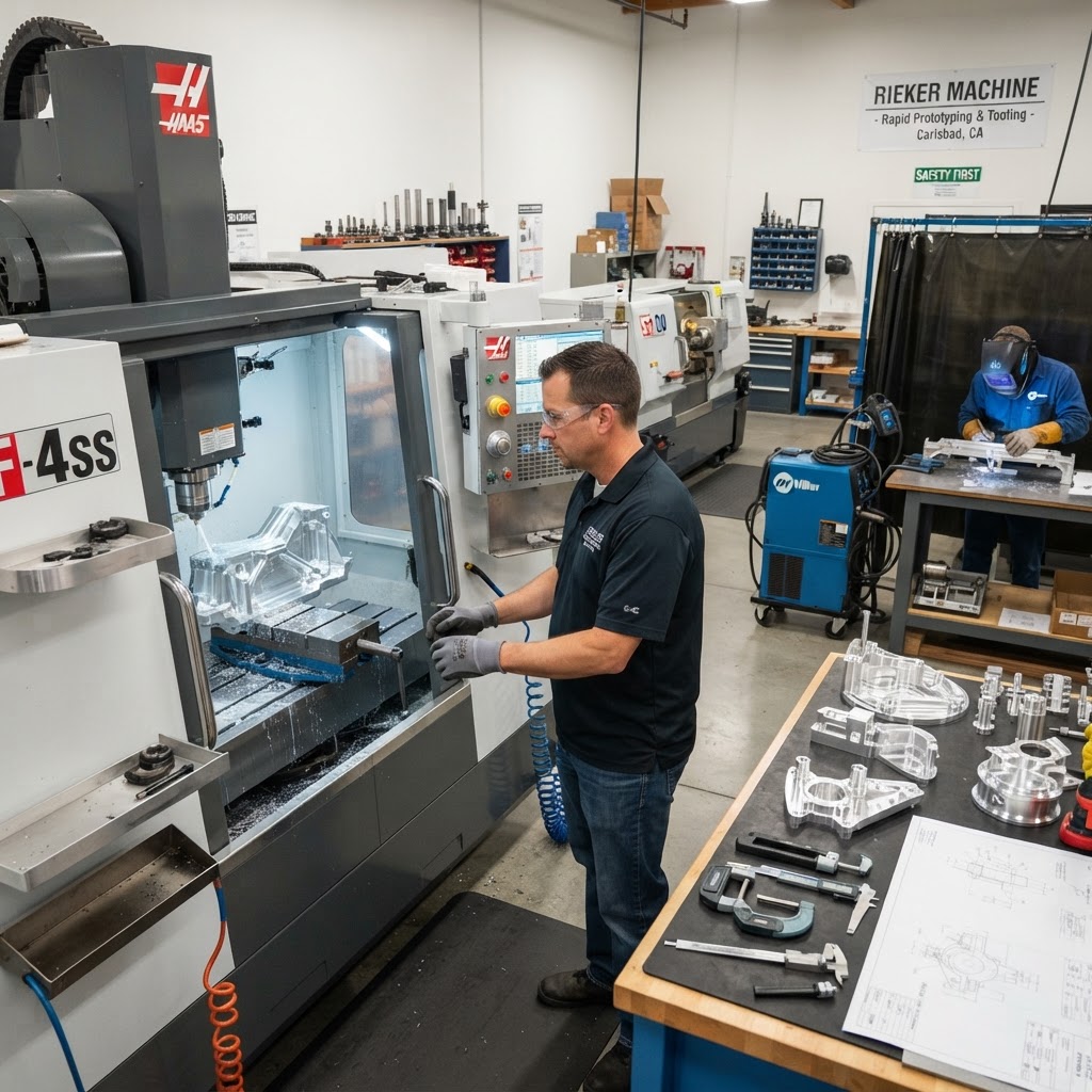 Inside Rieker Machine: A prototype machining and rapid tooling Shop Built on Precision and Pride