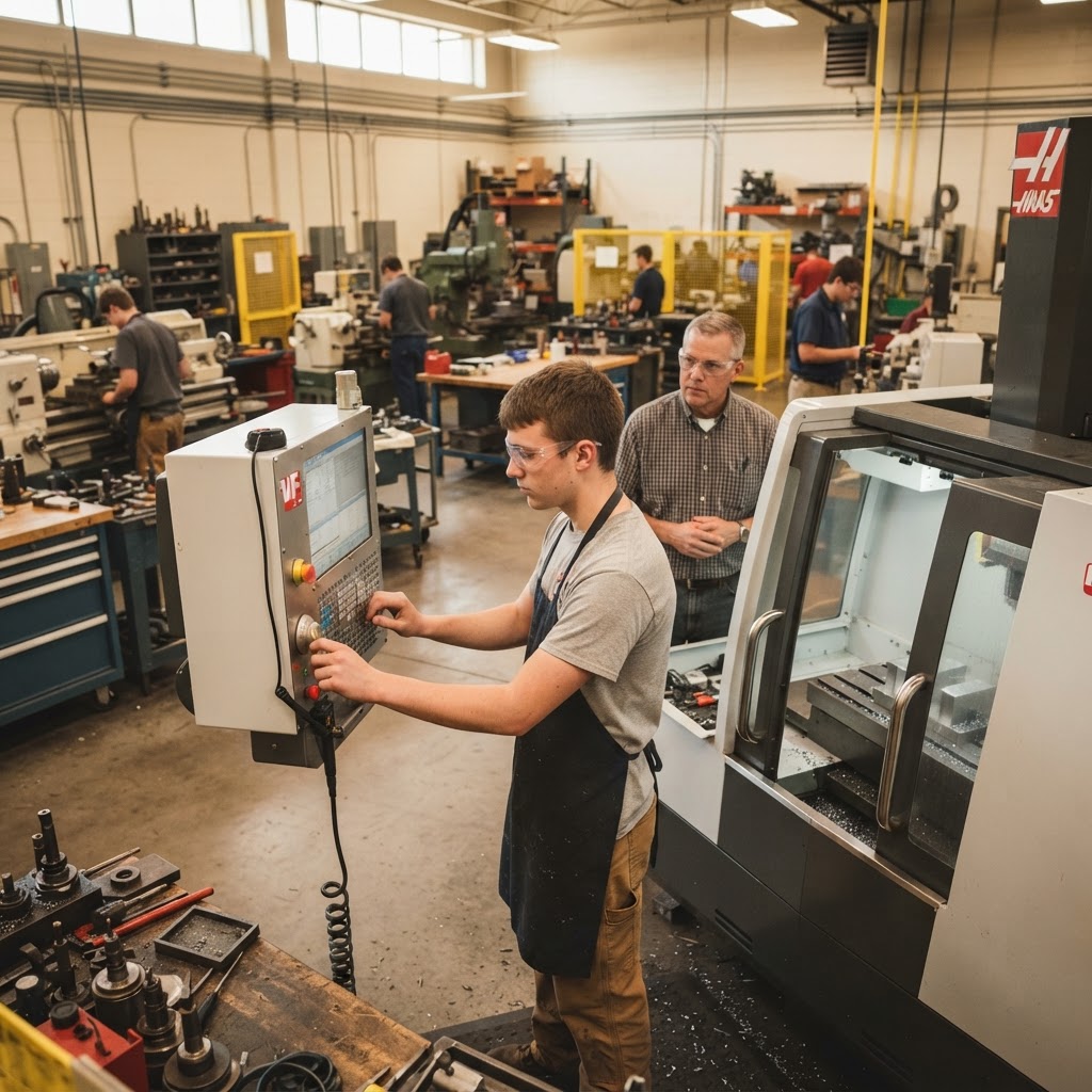 Community Colleges Are Building the Next Generation of CNC Machinists — September 2026