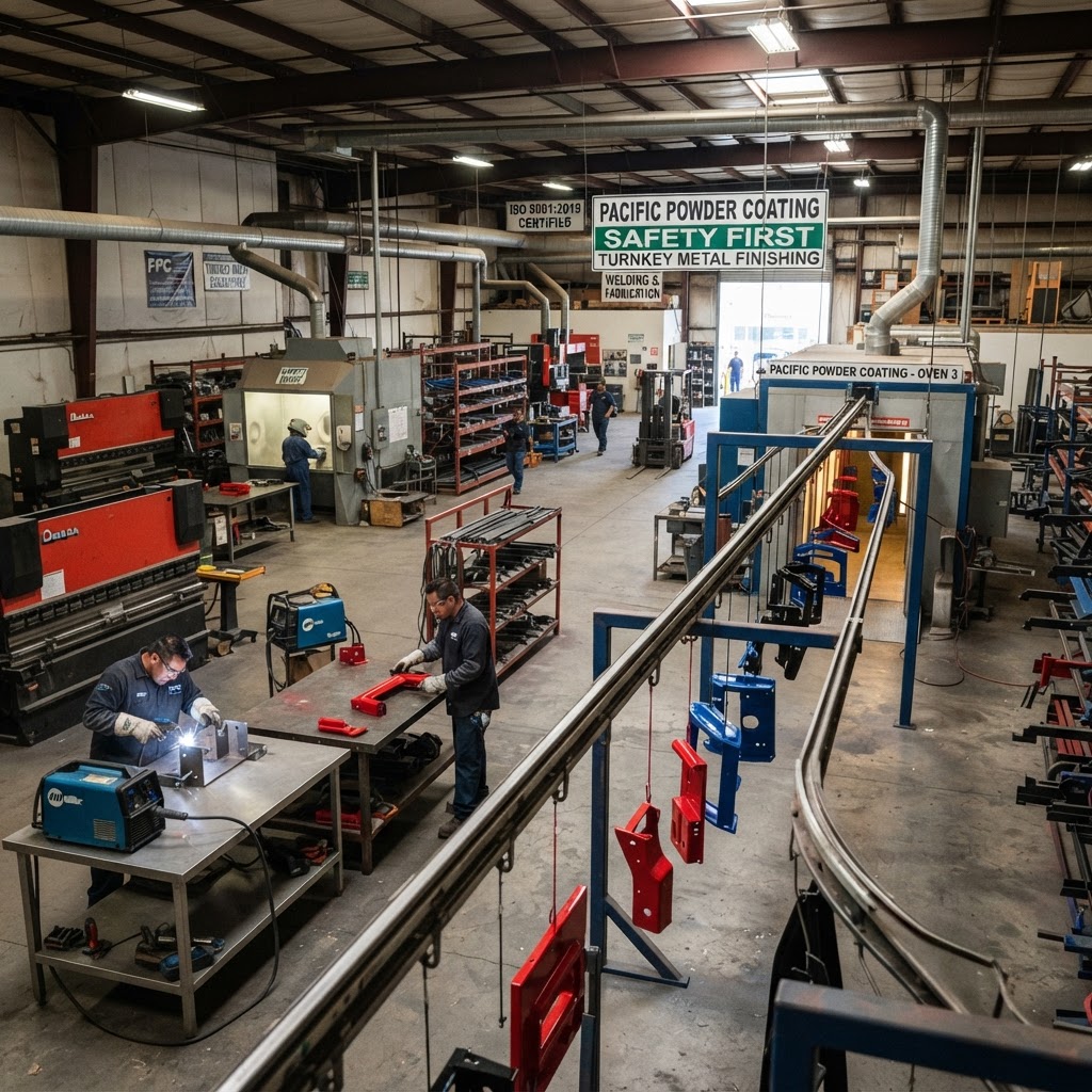 Inside Pacific Powder Coating: A powder coating and metal finishing Shop Built on Precision and Pride