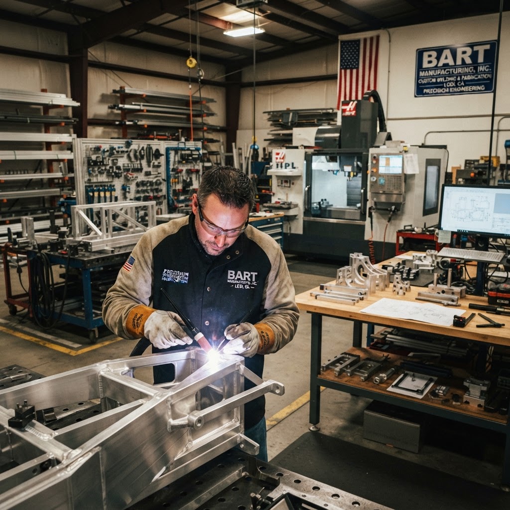 Inside Bart Manufacturing, Inc.: A custom welding and fabrication Shop Built on Precision and Pride