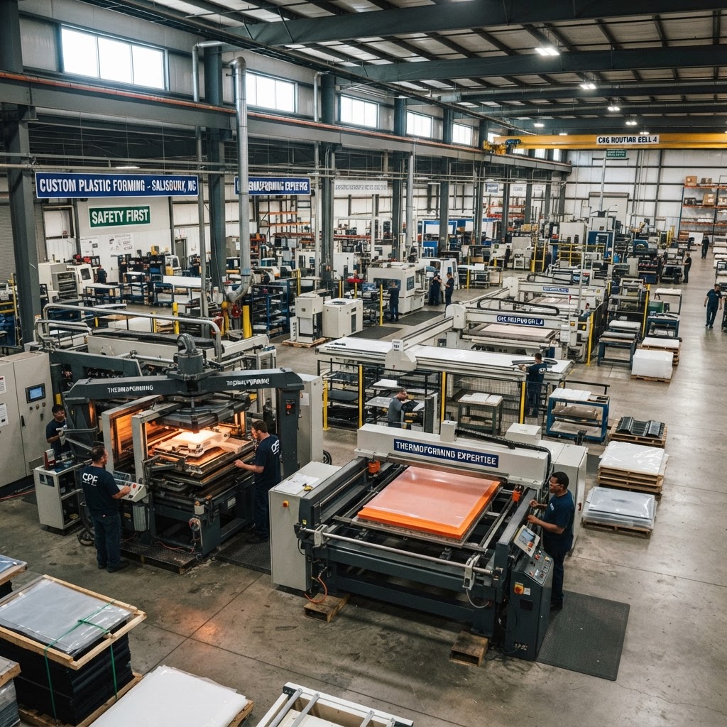 Inside Custom Plastic Forming: A industrial plastics and thermoforming Shop Built on Precision and Pride