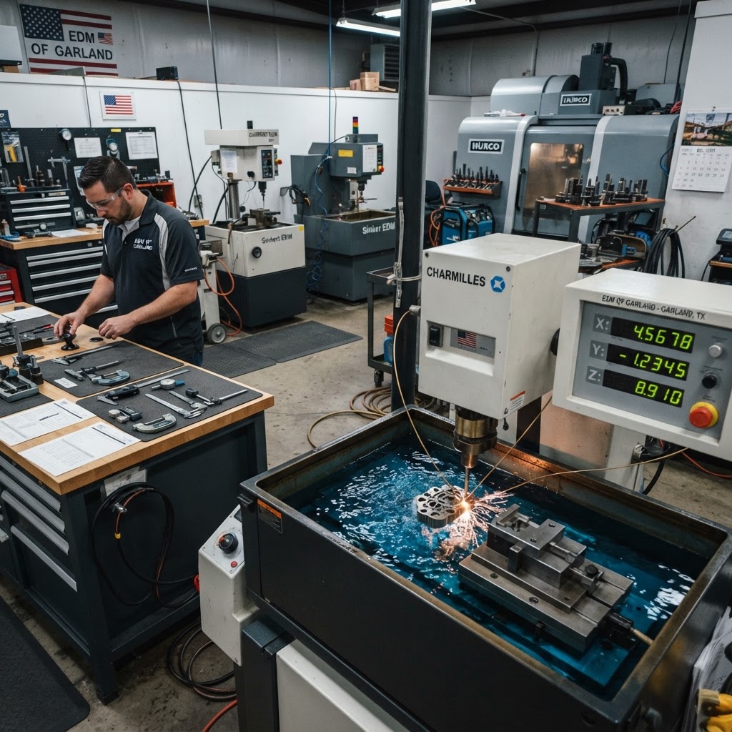 Inside EDM of Garland: A wire EDM precision Shop Built on Precision and Pride