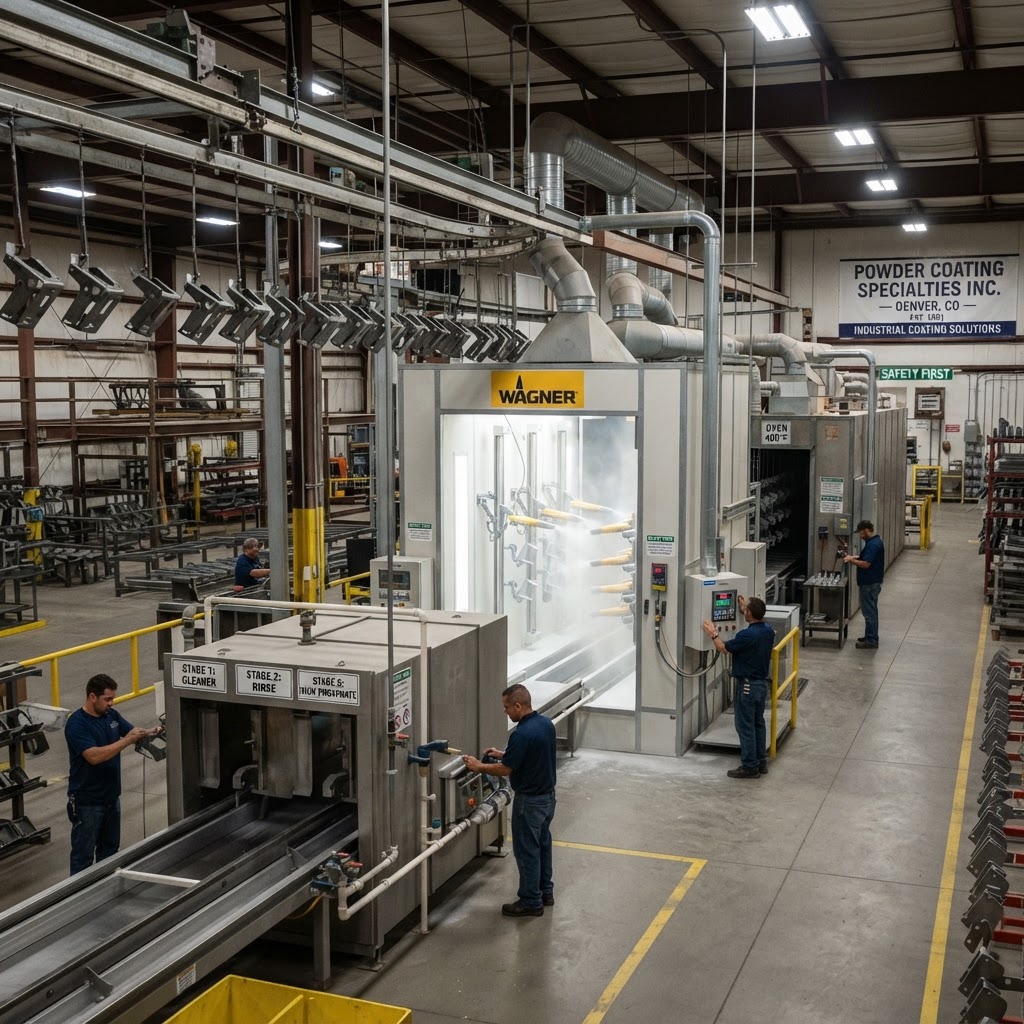 Inside Powder Coating Specialties Inc.: A powder coating and metal finishing Shop Built on Precision and Pride