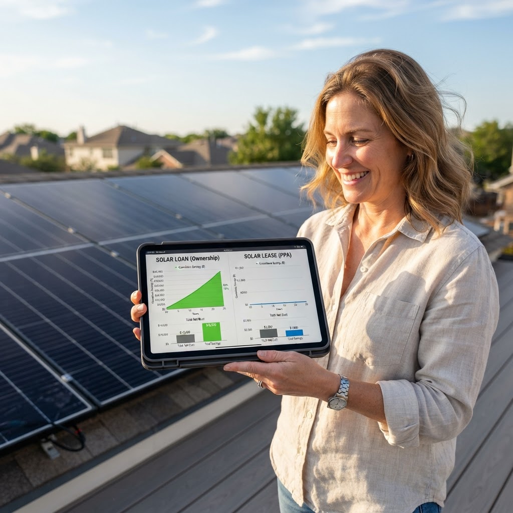 Solar Loans vs Leases vs PPAs: The Numbers Side-by-Side Guide