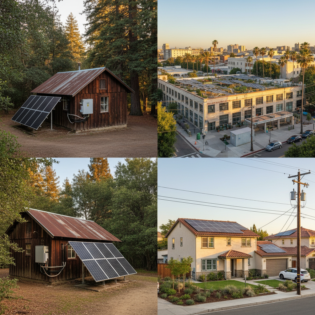 Off-Grid vs. Grid-Tied vs. Nano-Grid Solar in California